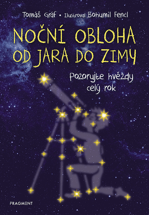 Noční obloha od jara do zimy