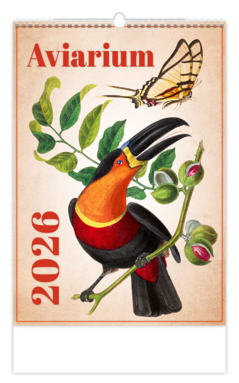 Aviarium 2026 - nástěnný kalendář