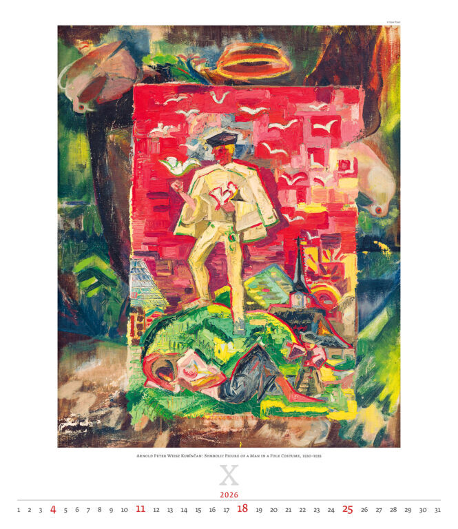 Expressionism 2026 - nástěnný kalendář