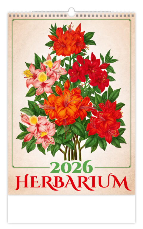Herbarium 2026 - nástěnný kalendář