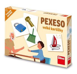 Pexeso předměty velké kartičky