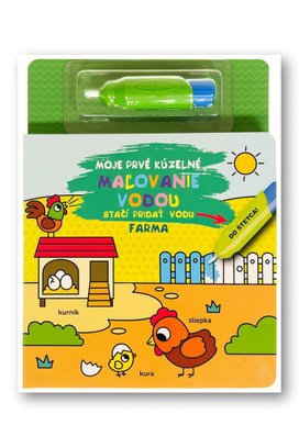 Moje prvé kúzelné maľovanie vodou Farma