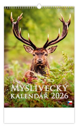 Myslivecký kalendář 2026 - nástěnný kalendář