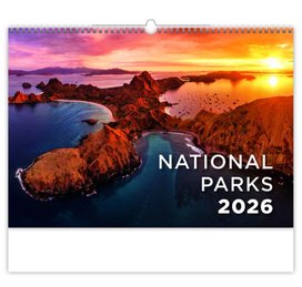National Parks 2026 - nástěnný kalendář