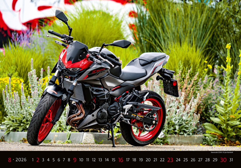 Motorbikes 2026 - nástěnný kalendář