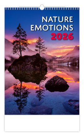 Nature Emotions 2026 - nástěnný kalendář