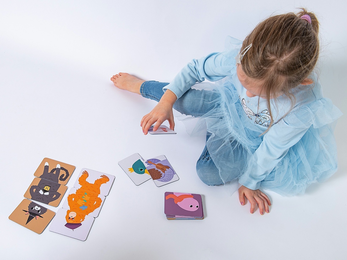 Grooosses Mix-Match-Spiel Lustige Tiere