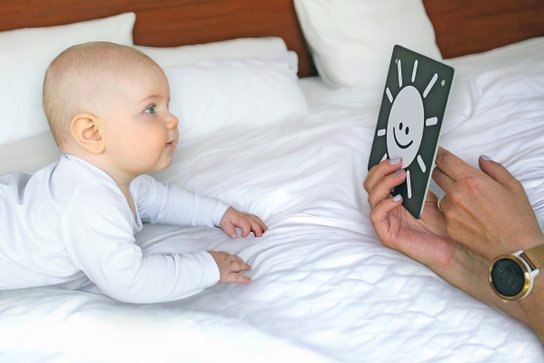 Grooosses Kontrast-Karten Für Babys