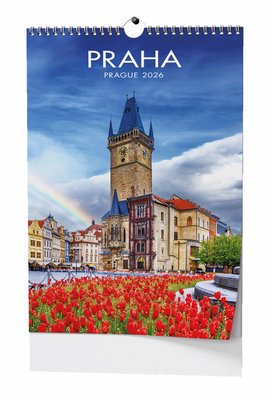 Praha 2026 - nástěnný kalendář