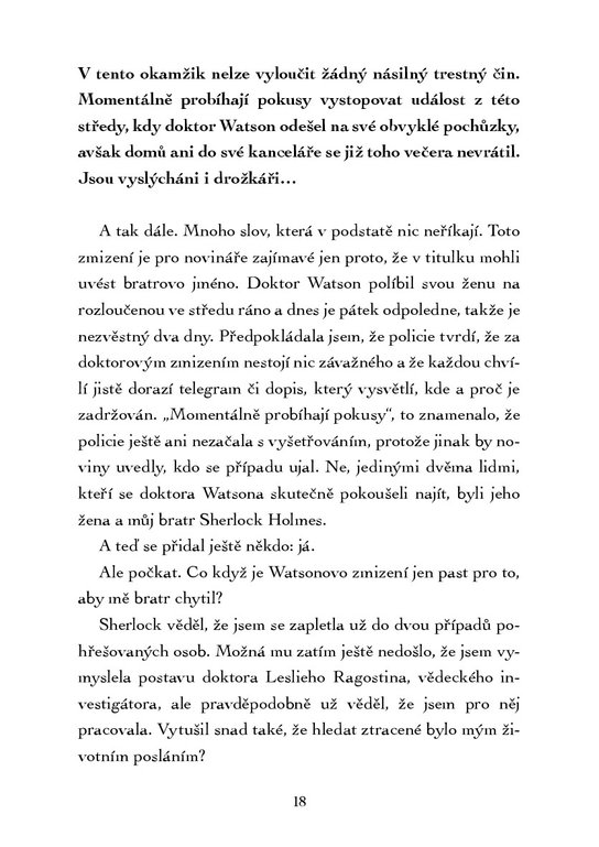 Enola Holmesová - Případ zlověstných kytic