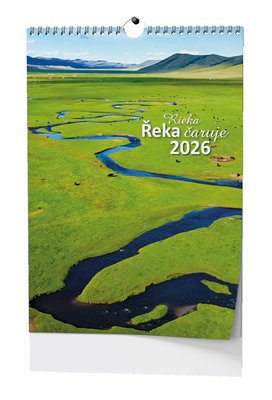 Řeka čaruje 2026 - nástěnný kalendář