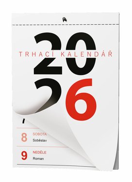 Trhací kalendář 2026 - nástěnný kalendář