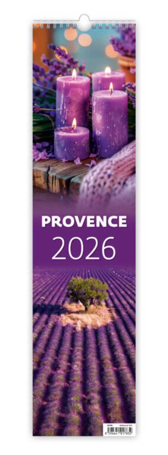 Provence vázanka 2026 - nástěnný kalendář