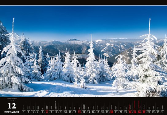 Slovakia Panorama 2026 - nástěnný kalendář