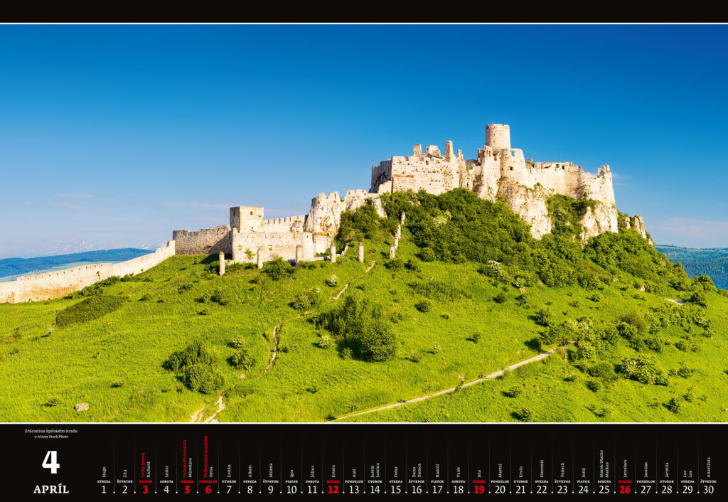 Slovakia Panorama 2026 - nástěnný kalendář