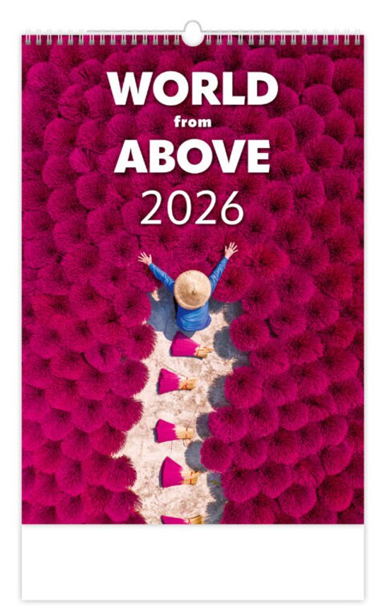 World from Above 2026 - nástěnný kalendář