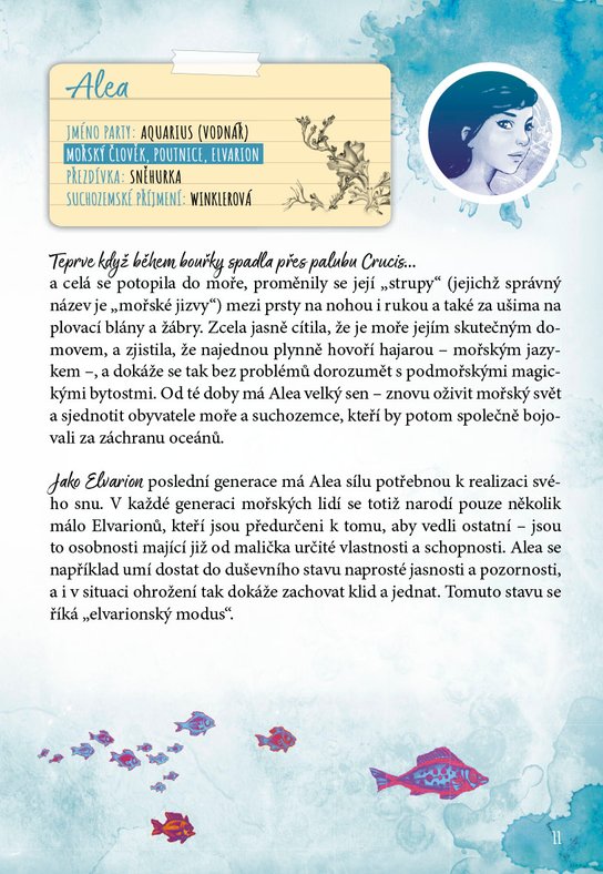 Alea - dívka moře: Kniha pro fanoušky 