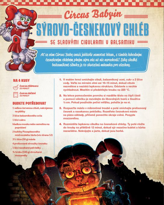 Five Nights at Freddy's: Oficiální kuchařská kniha