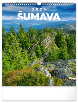 Šumava 2026 - nástěnný kalendář