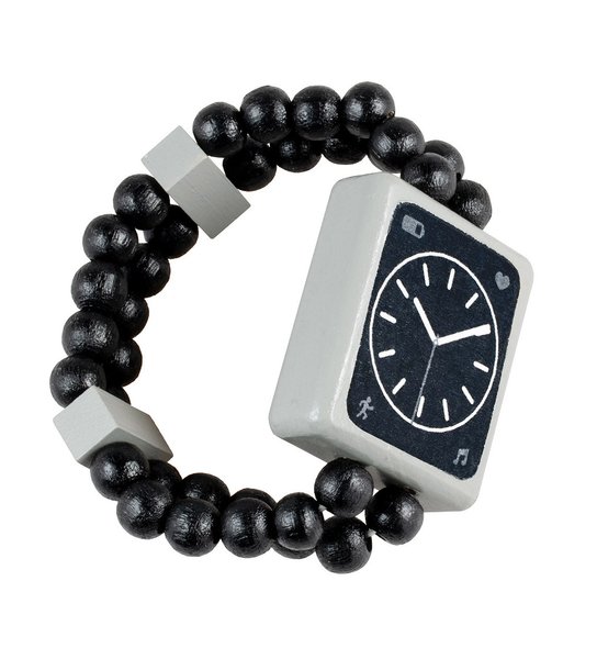 Dřevěné Watch oboustranné černé