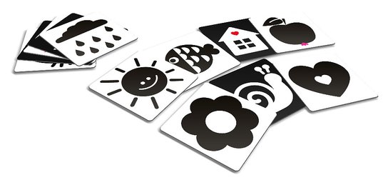 Giaaant Contrast Cards For babies