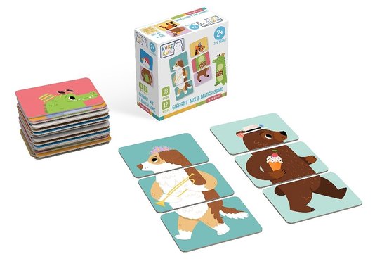Giaaant Mix & Match Game Funny animals