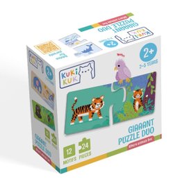 Giaaant Puzzle Duo Where animals live