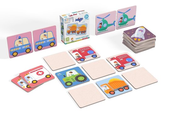 Giaaant Memo Game Vehicles