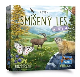 Smíšený les Alpy