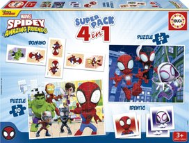 Soubor her Spidey a jeho úžasní přátelé 4v1