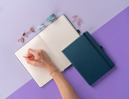 Notique Notes Aprint Neo modrý tečkovaný