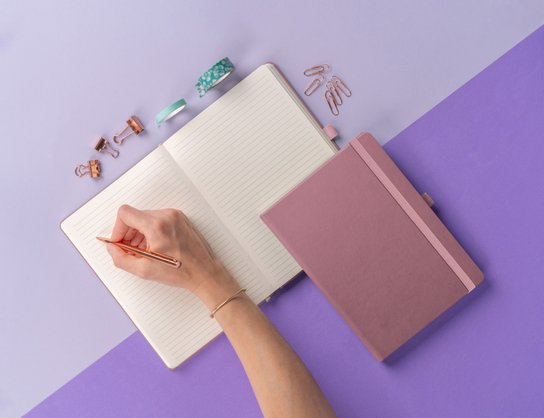 Notique Notes Aprint Neo růžový linkovaný