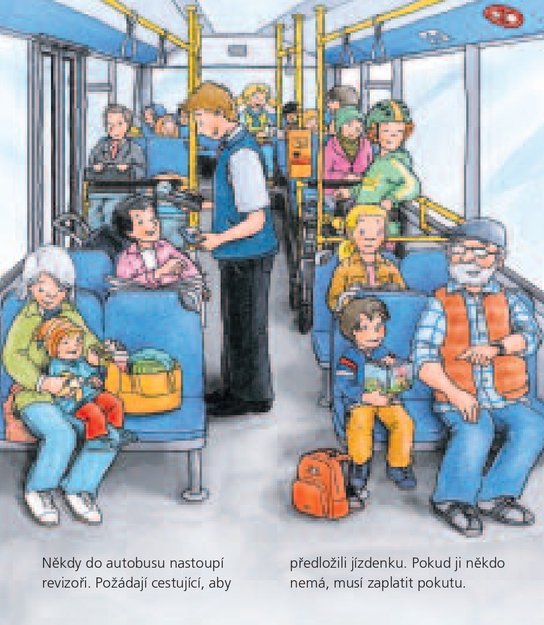Cestování autobusem a vlakem