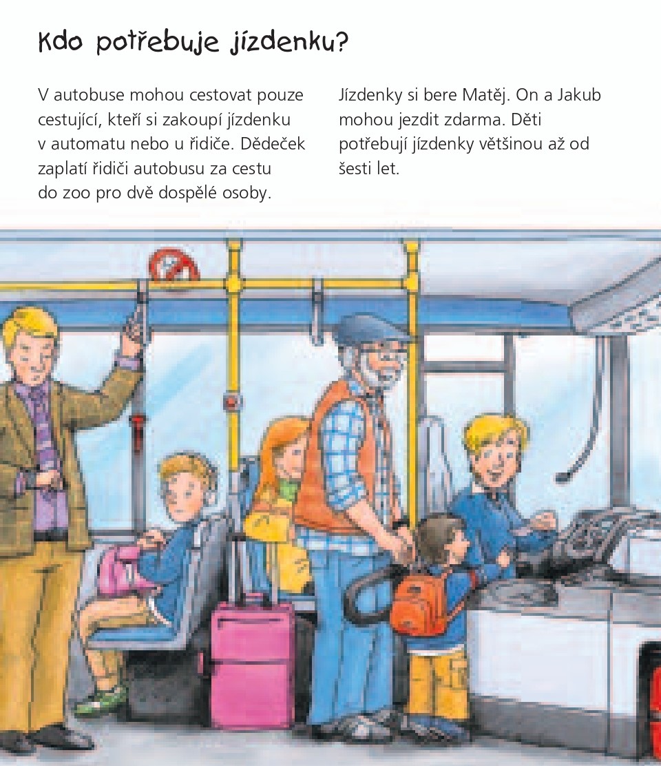 Cestování autobusem a vlakem