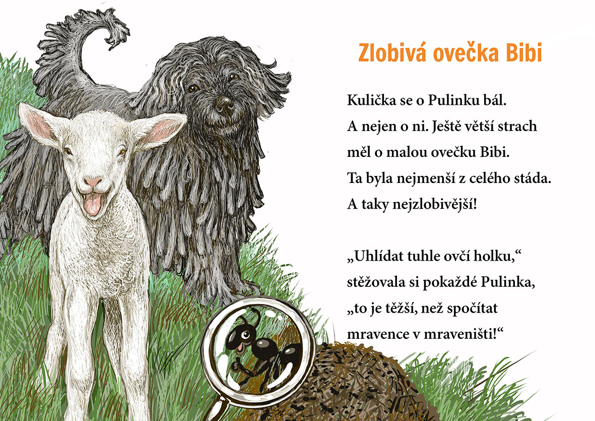 Pejsek Kulička a veselé sny – Začínám číst