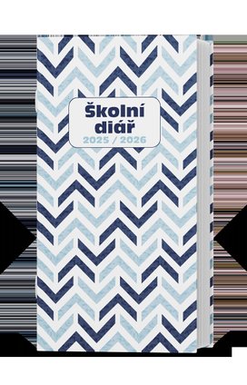 Školní diář 2025/2026 Klára Modř