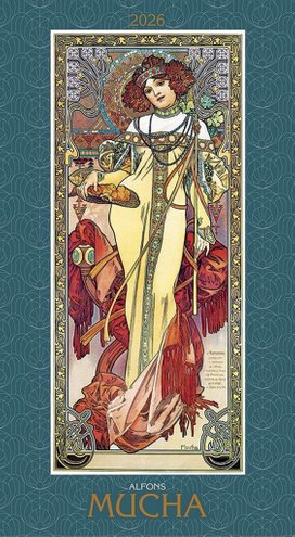 Alfons Mucha 2026 - nástěnný kalendář