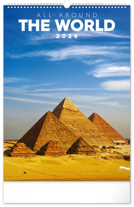 Světové monumenty 2026 - nástěnný kalendář