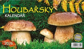 Houbařský kalendář 2026 - stolní kalendář