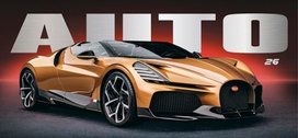 Auto 2026 - stolní kalendář