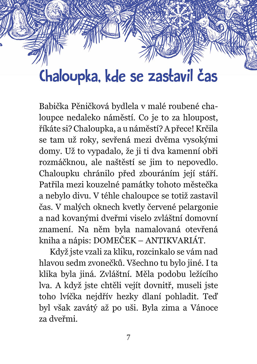 Vánoční koťátko