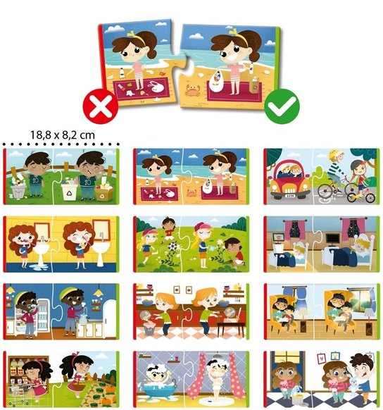 Ecologic Puzzle Respektuj Zemi