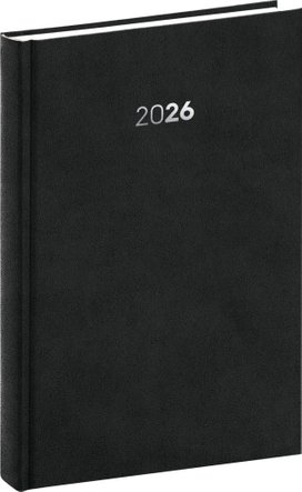 Denní diář 2026 Balakon černý