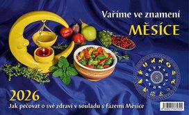 Vaříme ve znamení měsíce 2026 - stolní kalendář