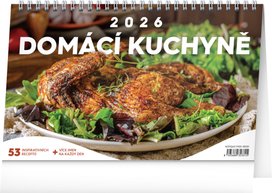 Domácí kuchyně 2026 - stolní kalendář