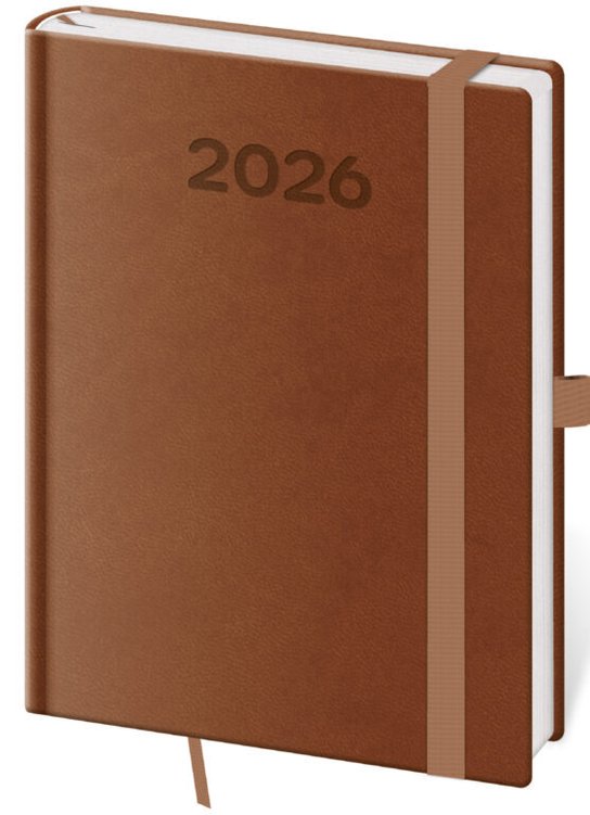 Týdenní diář 2026 B6 Print Pop mousse