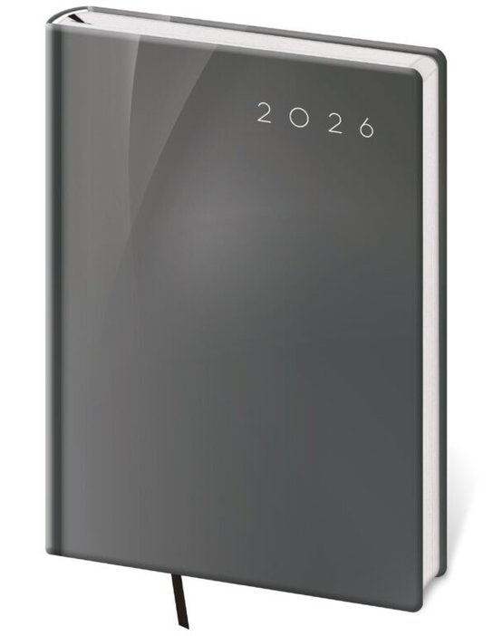 Denní diář 2026 A5 Vario Grey design