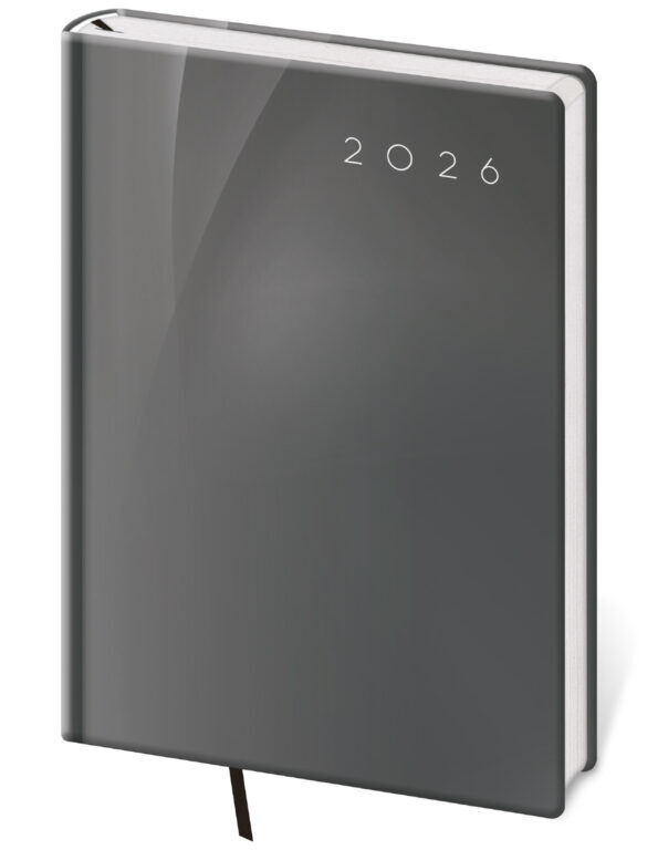 Týdenní diář 2026 A5 Vario Grey design