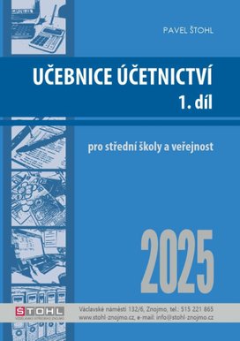 Učebnice Účetnictví I. díl 2025
