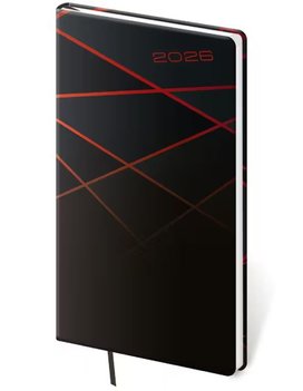 Kapesní diář 2026 Vario Black design